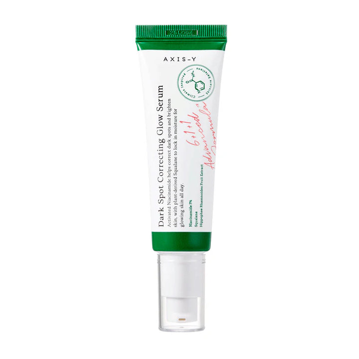 Axis-Y Dark Spot Correcting Glow Serum – serum med 5% niacinamid, squalane og papajaekstrakt, reducerer pigmentpletter, akne-ar og giver ensartet glød 2 