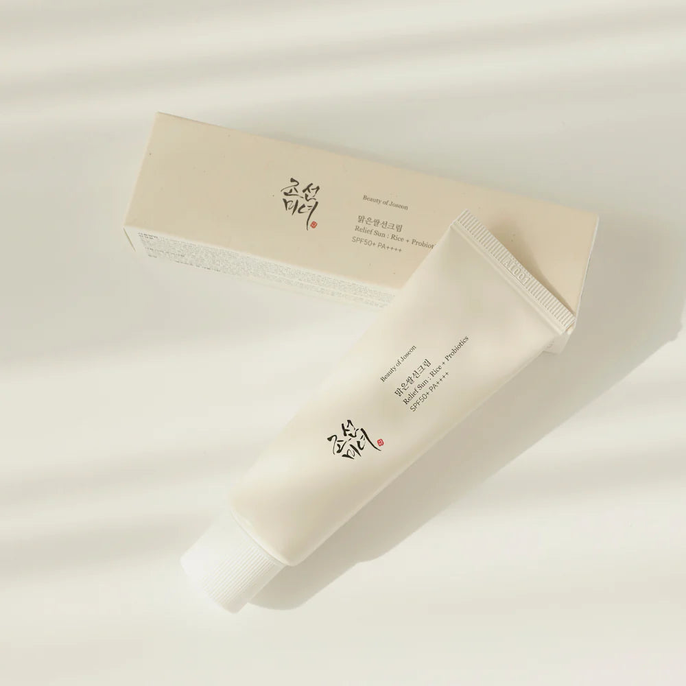 Beauty of Joseon
Relief Sun : Rice + Probiotics (Faktor 50 Solcreme)