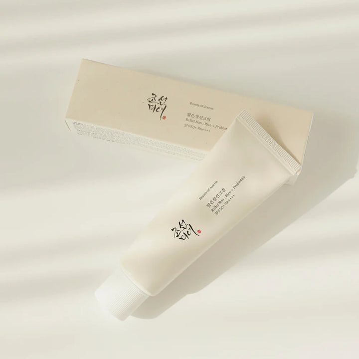 Beauty of Joseon
Relief Sun : Rice + Probiotics (Faktor 50 Solcreme)