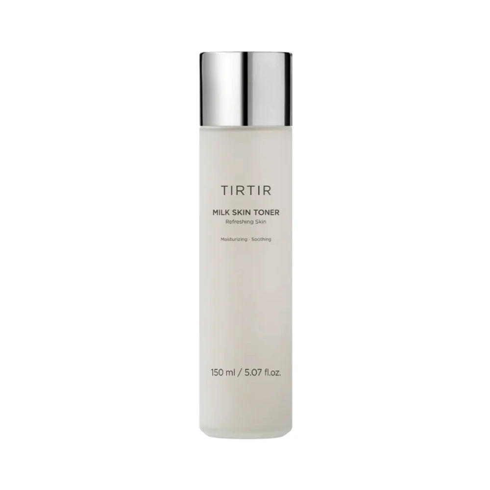 TIRTIR Milk Skin Toner – fugtgivende og beroligende toner med risklid, niacinamid og urteekstrakter, giver glass skin og styrker hudbarrieren2