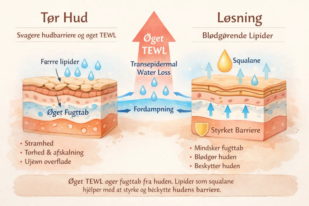 Hjælper squalane mod tør hud?